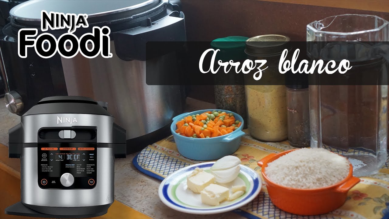 Cómo hacer ARROZ BLANCO Perfecto en la Ninja Foodie #arrozblanco