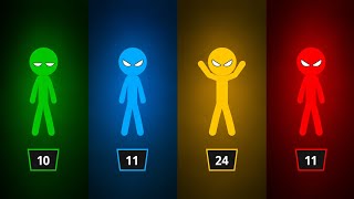 スティックマン ベストミニゲームトーナメント | スティックマンパーティ 1 2 3 4人用 2026 インセイン screenshot 3