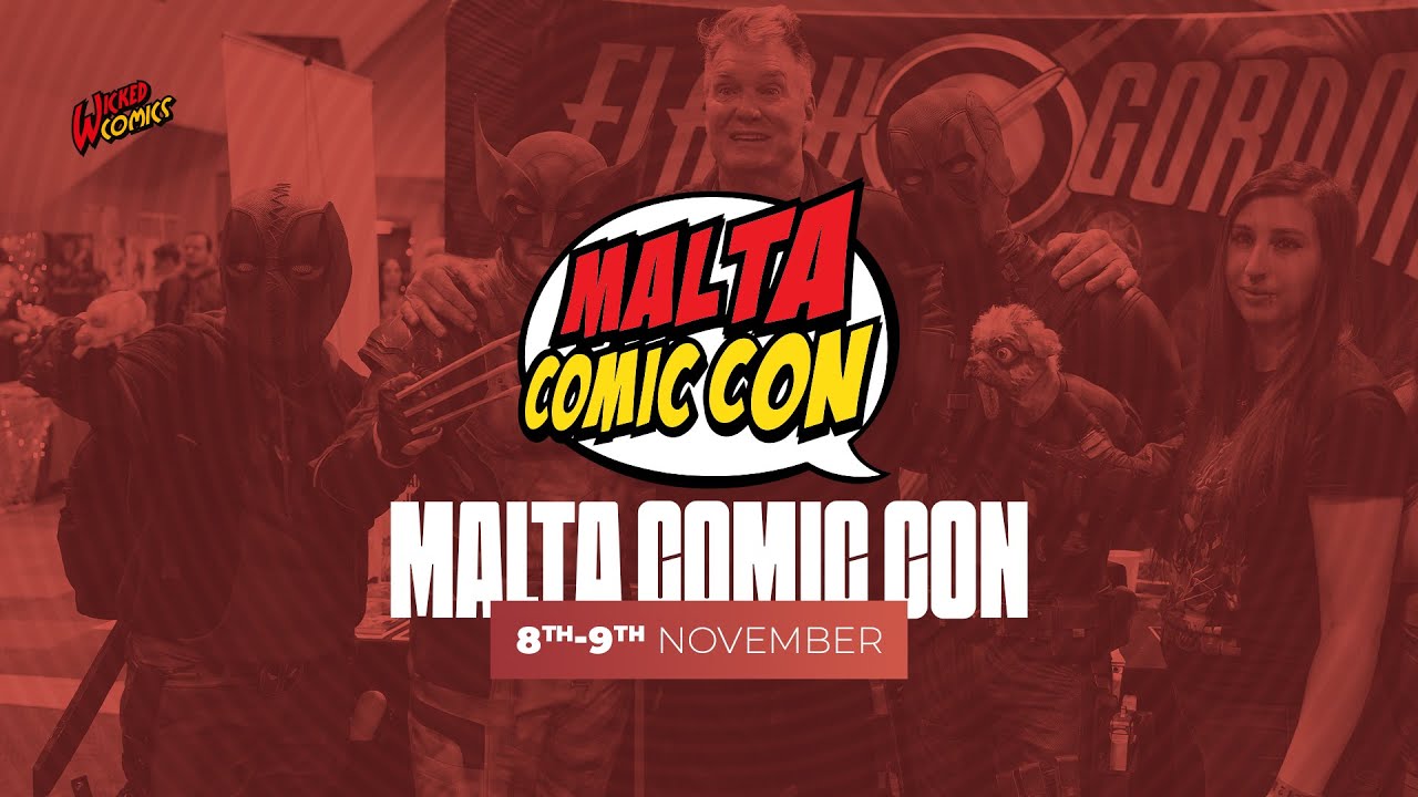 Malta Comic Con 2025 Tickets out now!