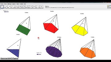 3D Regular pyramids with Geogebra4.2