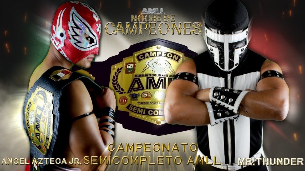 Mr. Thunder vs Angel Azteca Jr. - LOSING MY MIND-ONLAP. - YouTube
