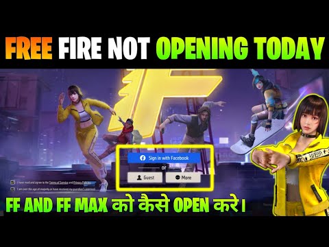 Free Fire Not Opening Today | Ff Max Login Problem After Ob35 Update | Why Free Fire Not Open Today