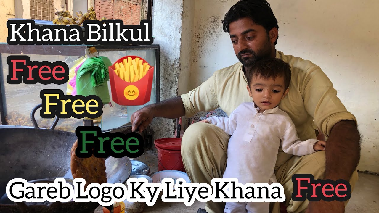 Free food distribution Khana muft me khae Sohail Bhai Vlogs YouTube