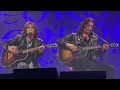 Europe performing &quot;Space Oddity&quot; by Joey Tempest &amp; John Norum at the London Palladium, 2023.10.26