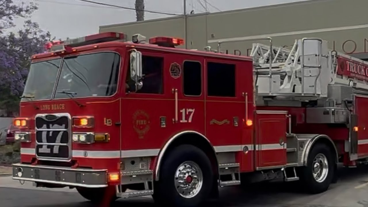 LBFD Truck 17 Responding