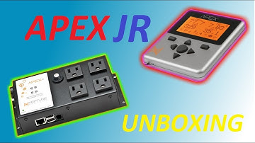 Neptune Apex Jr fish tank aquarium controller for saltwater unboxing