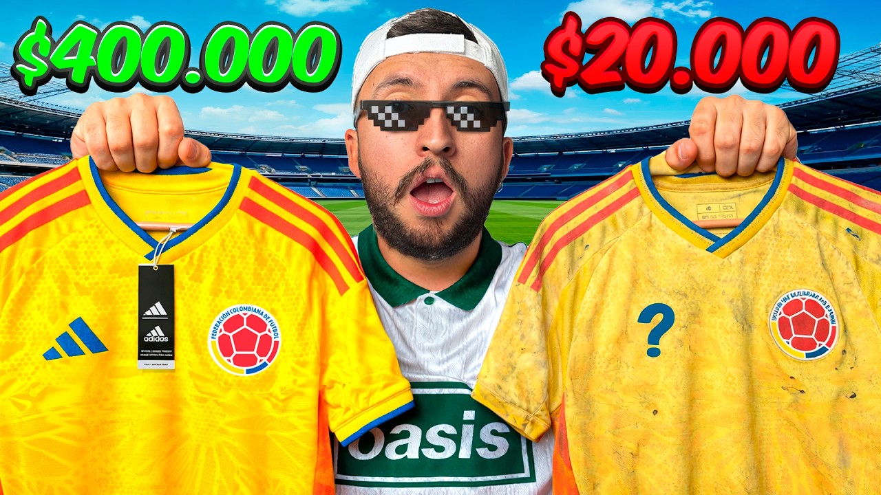 🔥CAMISETA ORIGINAL vs CAMISETA PIRATA ¿valen la pena?