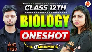 Class 12th Biology in One Video | NEET 2024 | Mind Maps | One Shot | Class 12th Biology