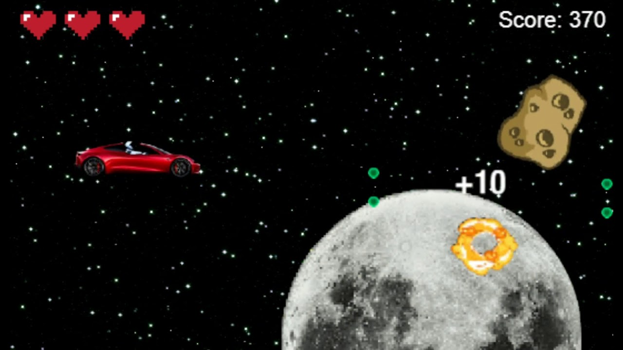 Elon Musks Spacex Tesla Stars In Retro Video Game Cnet