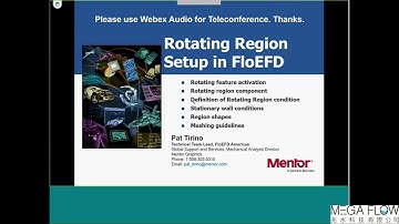 【Simcenter FloEFD 教學】旋轉機械分析、風扇分析、旋轉網格、旋轉區域、sliding mesh-Rotating Region Setup in Simcenter FLOEFD