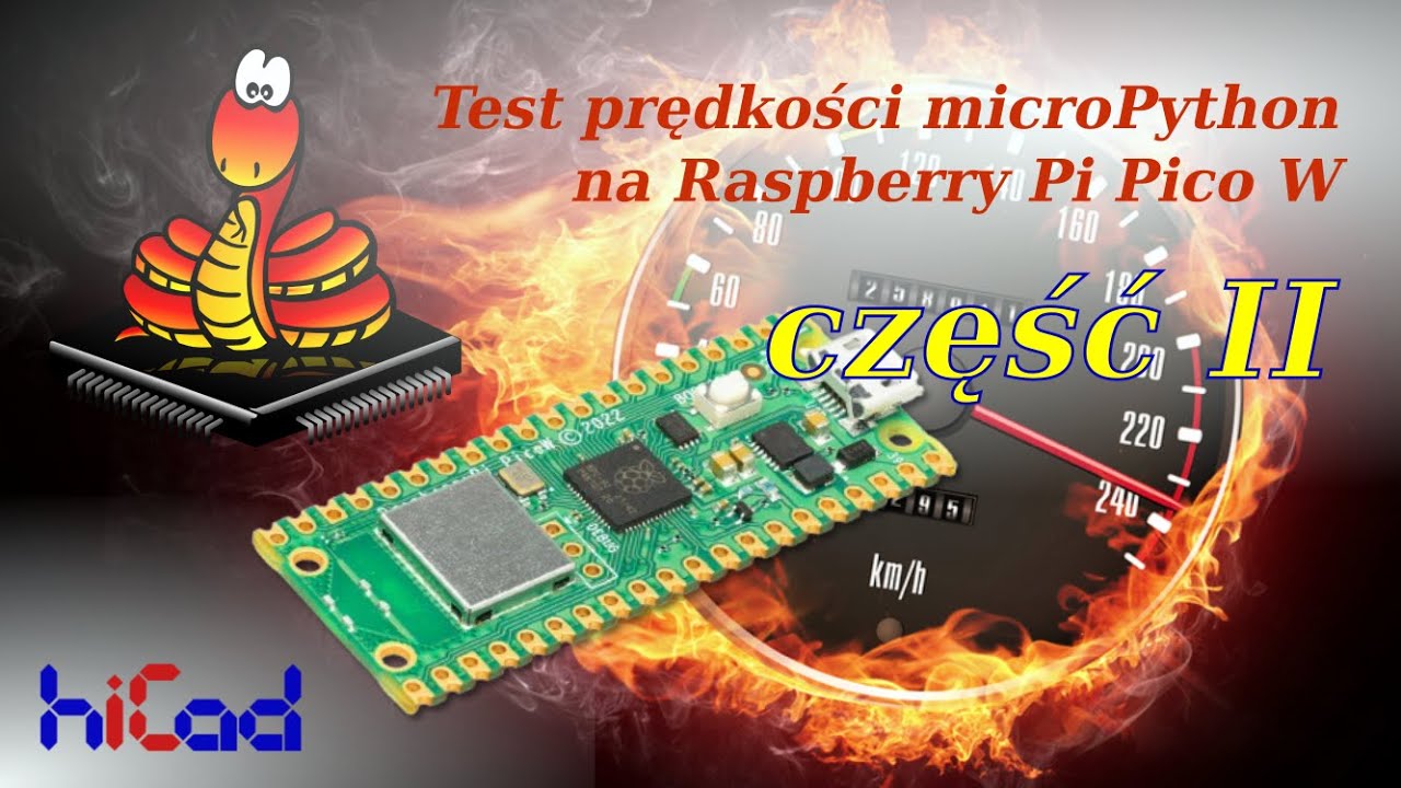 Test prędkości microPython na Raspberry Pi Pico. Część 2 #raspberrypi # ...