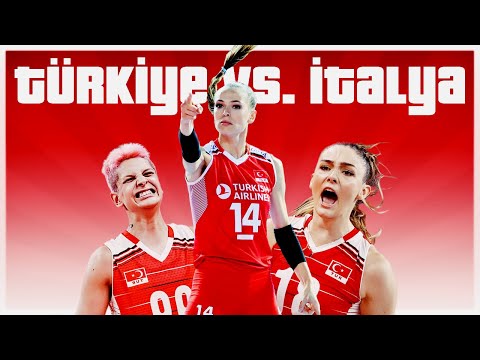 TÜRKİYE - İTALYA Çeyrek Final Maçını Beraber İzliyoruz - VNL 2023 (13.07.2023)