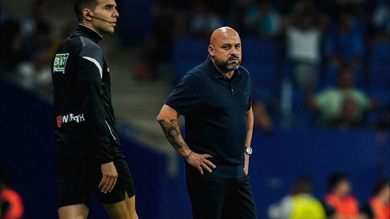 Roda de premsa postpartit de Manolo González #EspanyolElche