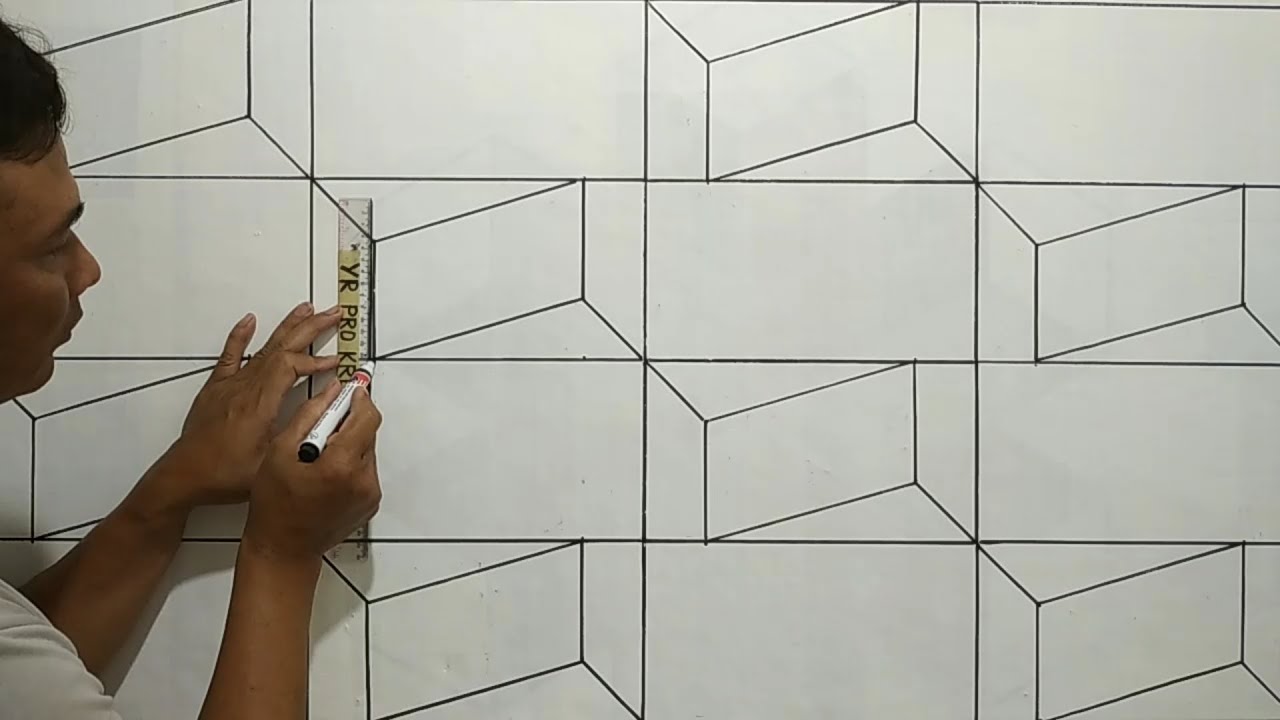 Tips and trick 3D wall painting design ideas, Wall painting for interior design, 3D wall art
