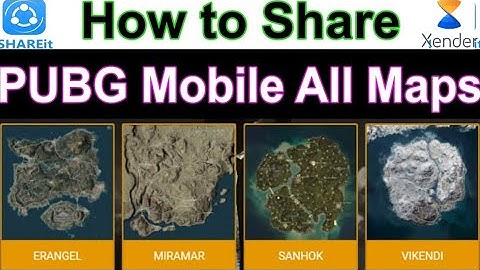 How to use Pubg Mobile Maps without Download||How to share Pubg Mobile Maps