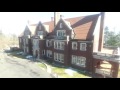 Front of House and Lake Superior - Glensheen Drone