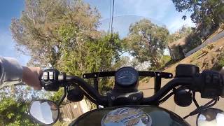 Testing GoPro on Sportster Iron 883