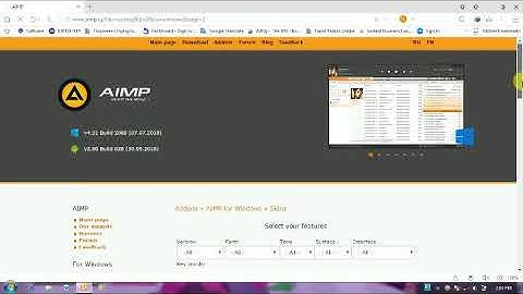 how to download and install  AIMP player skin