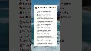 25 small business idea #viral #trending #foryou