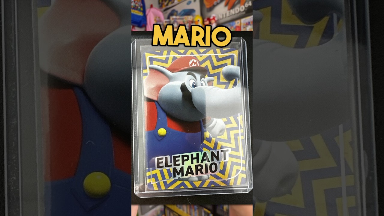 The Hunt for the $ ELEPHANT MARIO Card 🤯 #shorts