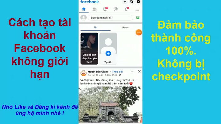 Cách tạo tài khoản khác trên facebook