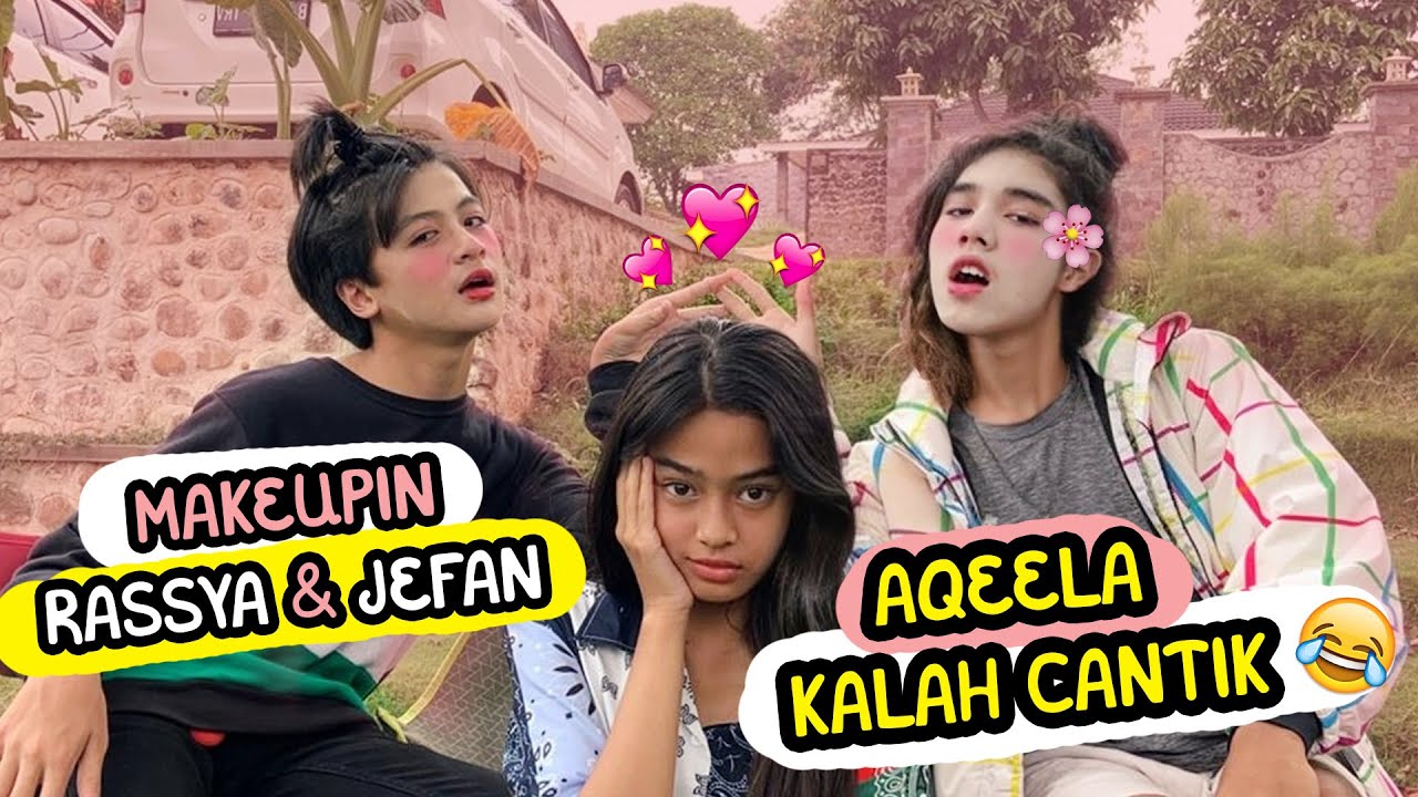 MAKEUP CHALLENGE WITH SYAQEEL ! 💄😂