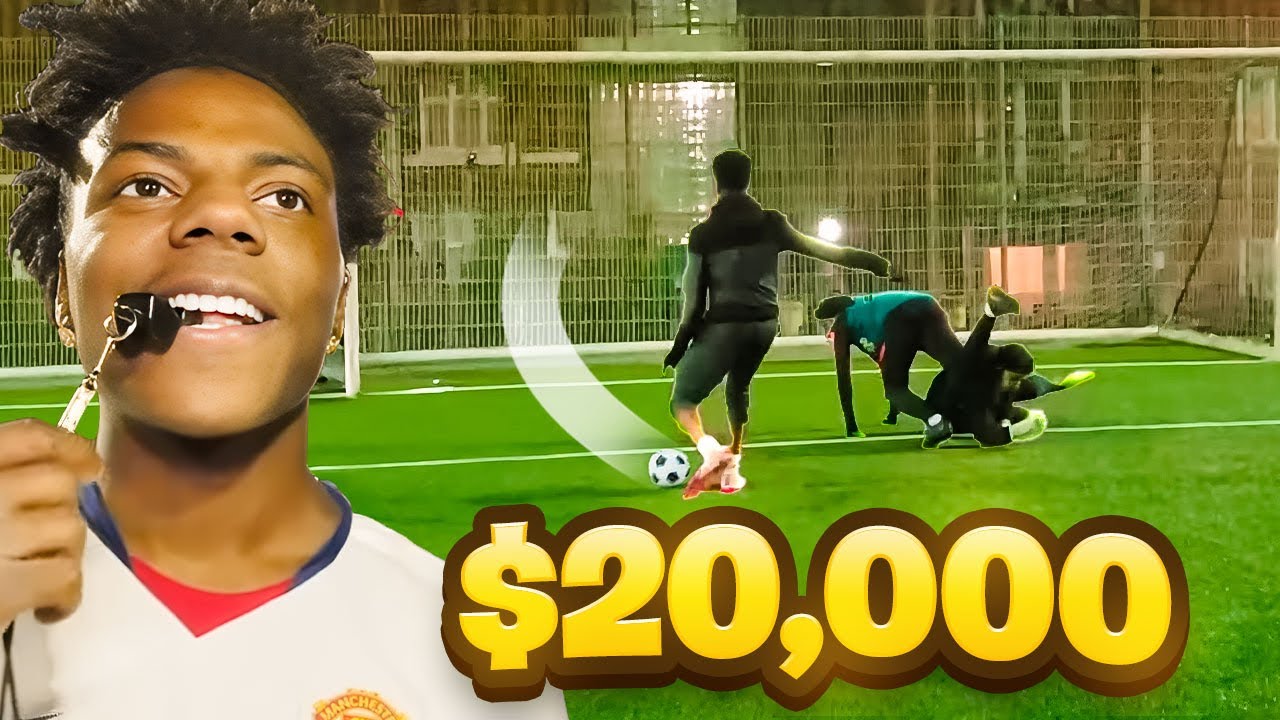 iShowSpeed $20,000 UK Football 1v1 Tournament!