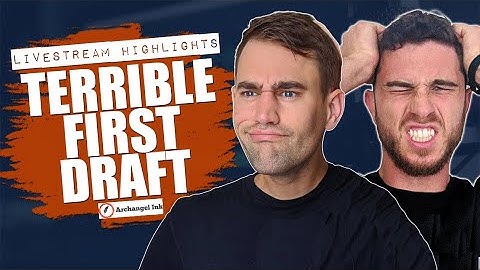 Write A Terrible First Draft ? Writer