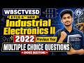 Industrial Electronics 2 Previous Year Question Paper Solved | WBSCTVESD 6th Sem Electronics