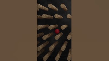 Blender physics with fast falling balls🔥#animation #relaxing #blender3d #blender #asmr