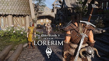 ULTRA Modded Skyrim Remake 2025 | LoreRim (4000+ MODS)