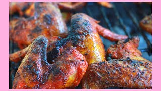 Barbecue Chicken Wings | Crispy Grilled Wings | bbq Chicken