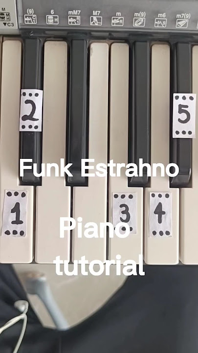 FUNK ESTRANHO BRAZILIAN PHONK On Piano#music #piano #phonk#viral #tiktok#shorts
