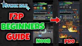 Get the right Start! Tips and Tricks for New Players // Psychic Idle Beginners Guide screenshot 5