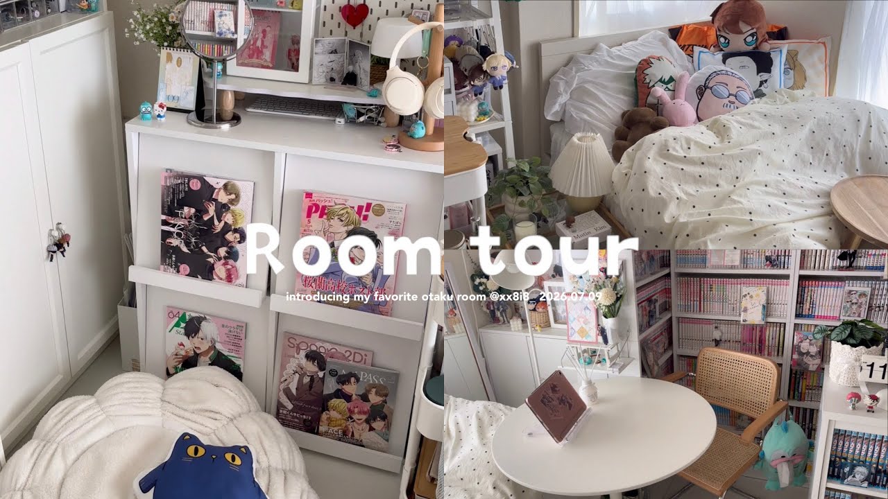 room makeover|Decorating My Small Otaku Room 🎀 Bookshelf