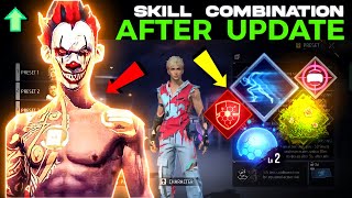 After update character skill combination 2023 | Best character combination in free fire
