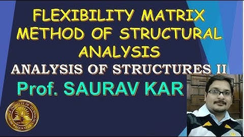 LECTURE SESSION- FLEXIBILITY MATRIX METHOD_PART V