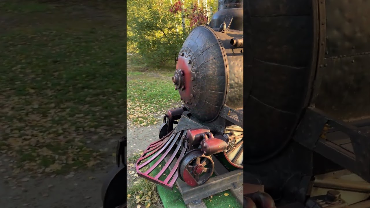 Невероятный и интресный паровоз в Парк Отеле в Некотором Царстве город Рязань 2025