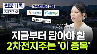 "2차전지 랠리 지금부터 시작입니다" | 이안나 유안타증권 연구원