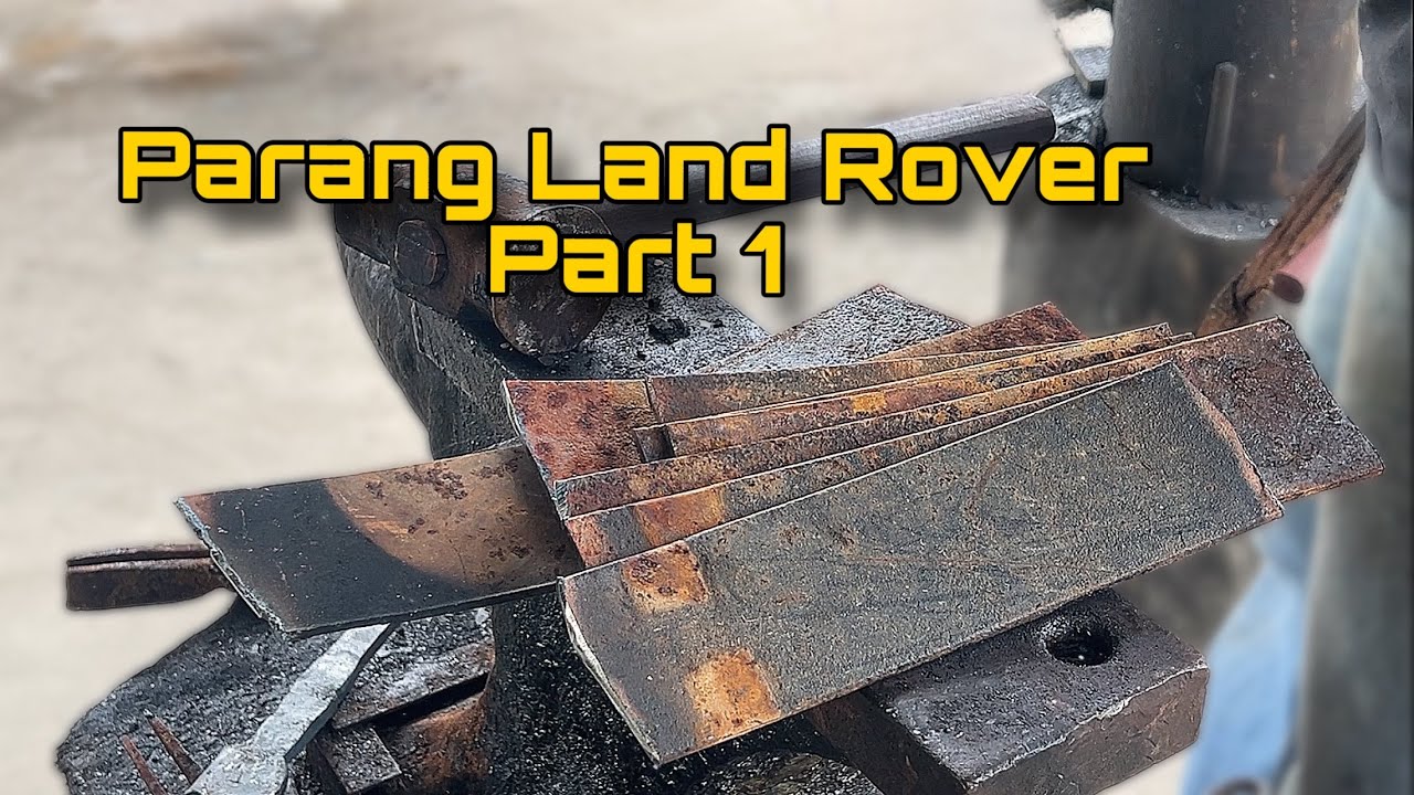 Buat Parang dari Spring Land Rover??! - YouTube