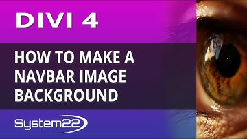 Divi 4 How To Make A Navbar Image Background