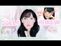 Following Venus Angelic's Living Doll Makeup Look