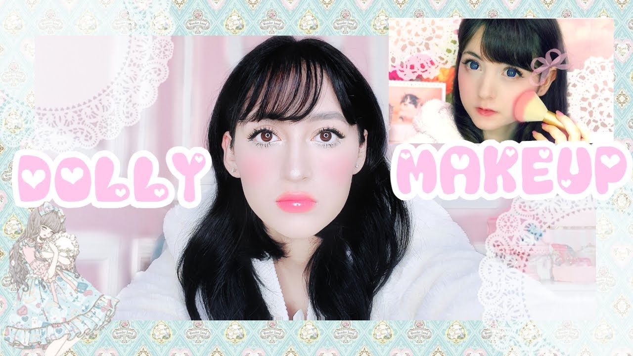 Following Venus Angelic's Living Doll Makeup Look