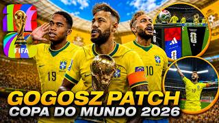 🚨SAIU!! GOGOSZ PATCH COPA DO MUNDO 2026! O MAIOR PATCH DE COPA DO MUNDO DO PES 2021! 😱🔥