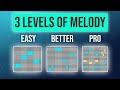 The magic behind writing melodies easy  3 levels of melody