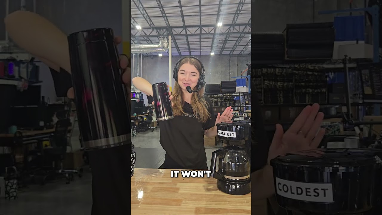 Unspillable Coffee Cup: Watch It Defy Physics! 