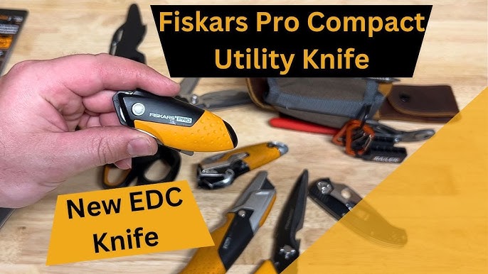 Fiskars Pro Compact Folding Utility Knife - 770040-1001