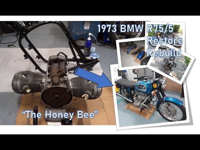 airhead, Restoring a 1973 BMW R75/5 Motorcycle