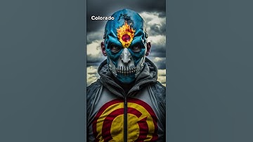 Using AI to Generate Super Villains For Every State - Part 3 #shorts #short