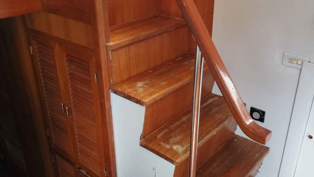 1988 52FT JEFFERSON MONTICELLO GRAND TOUR PART 2 AND START OF THE REFIT: LIVE ABOARD BOAT